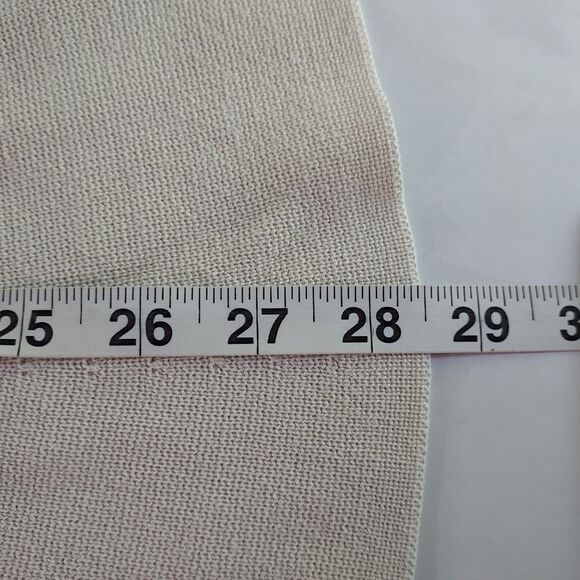 Eileen Fisher Silk Cotton Cardigan Sweater Size Medium Open Front 3/4 Sleeve - Picture 12 of 12